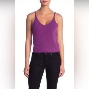 CODE x MODE Women’s Fuzzy Knit Crop Sweater Large NWT